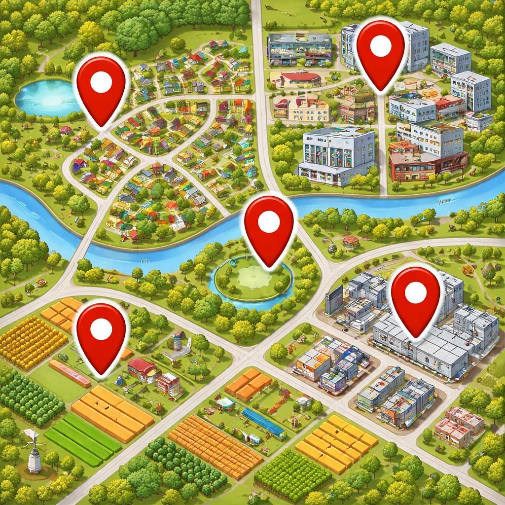Delivery Zone Map